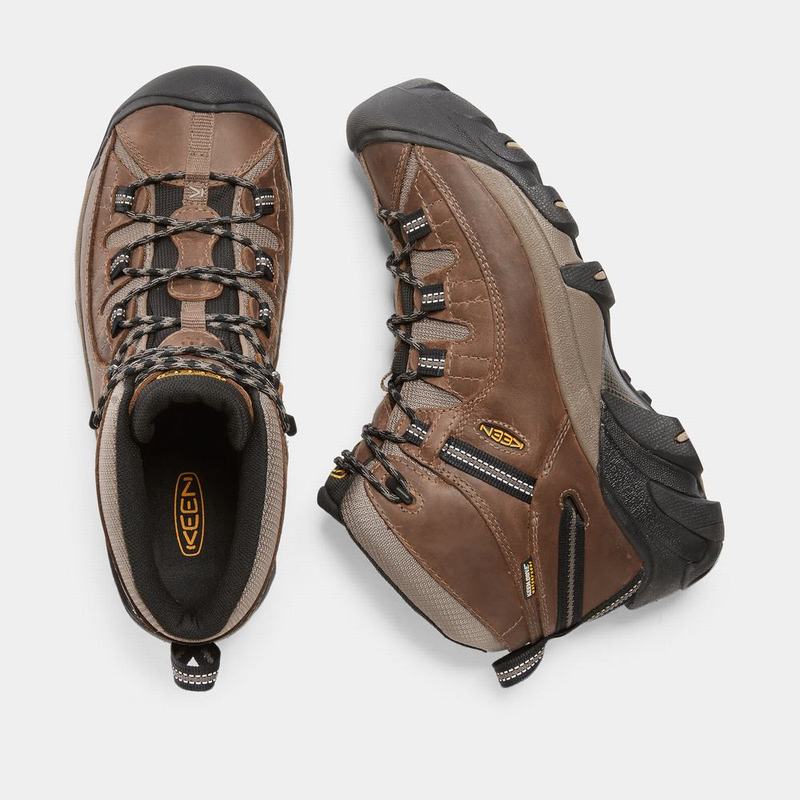 Keen Targhee II Waterproof Mid - Erkek Trekking Bot - Kahverengi - Türkiye (365410JHU)